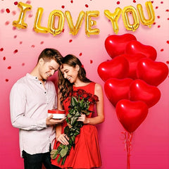10pcs Heart Balloon Red Pink Latex Love Proposal Wedding Party Supplies