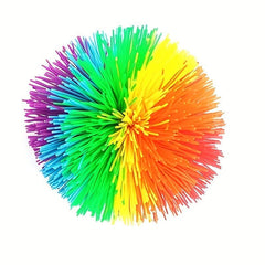 Silicone Fuzzy Ball Stress Relief Toy Monkey Shaped Multicolor Ball Party Favor