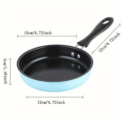 Mini Frying Pan 12cm Non Stick Heat Resistant Coating Portable Camping Cooking