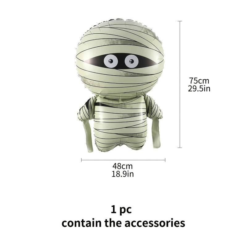 Halloween Mummy Decoration Balloon - Party Decor Supplies