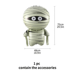 Halloween Mummy Decoration Balloon - Party Decor Supplies