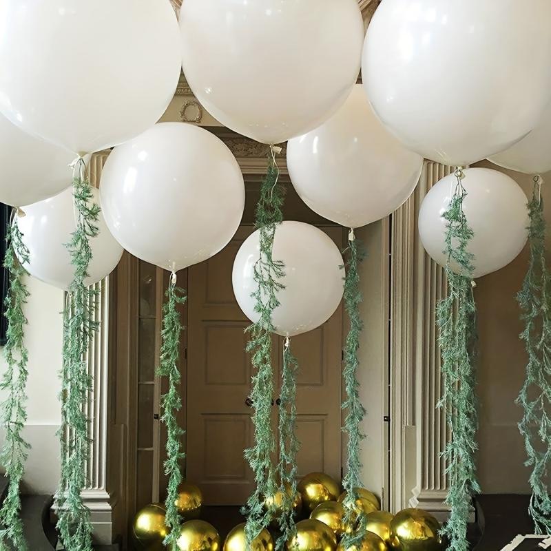 5pcs 18in Big Round Latex Balloons for Wedding Birthday Baby Shower Party Decor