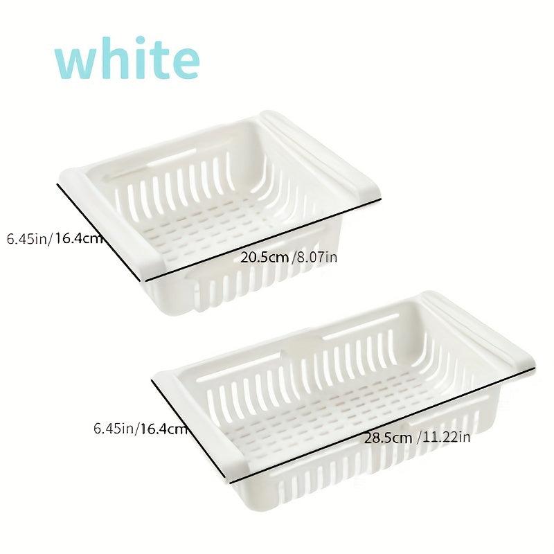 Retractable Refrigerator Storage Rack Fresh Box Household Supplies
