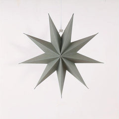 Origami Style Hanging Ornaments for Christmas Weddings Birthdays