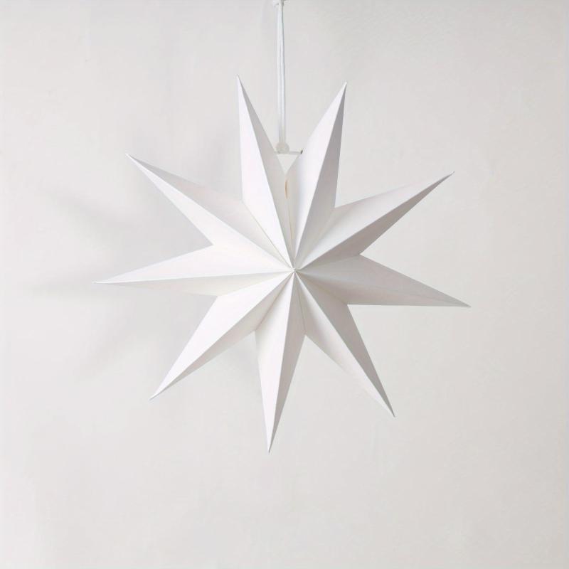 Origami Style Hanging Ornaments for Christmas Weddings Birthdays