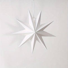 Origami Style Hanging Ornaments for Christmas Weddings Birthdays