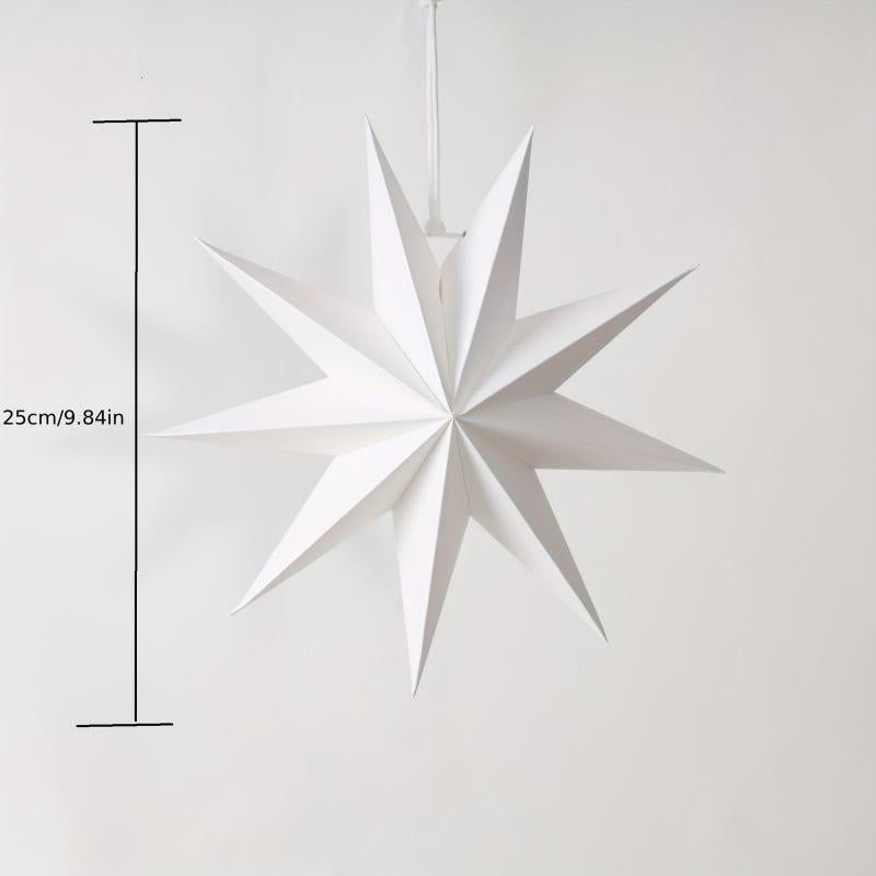 Origami Style Hanging Ornaments for Christmas Weddings Birthdays