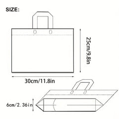 5pcs PVC Satchel Gift Bag- Ideal for Holiday Decor and Party