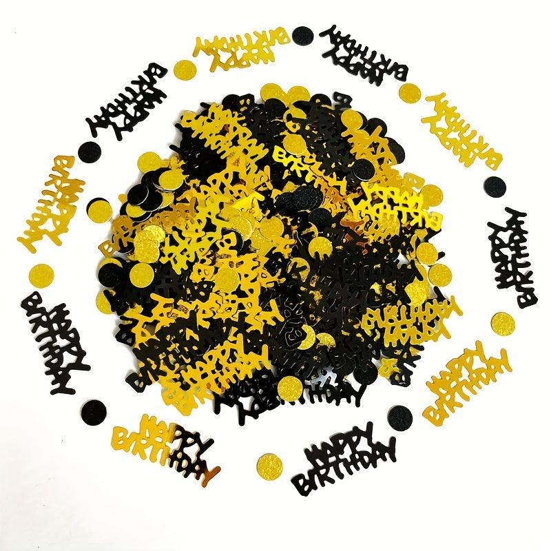 Anniversary Confetti Happy Birthday Table Scatter Decoration