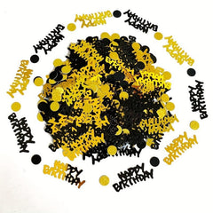 Anniversary Confetti Happy Birthday Table Scatter Decoration
