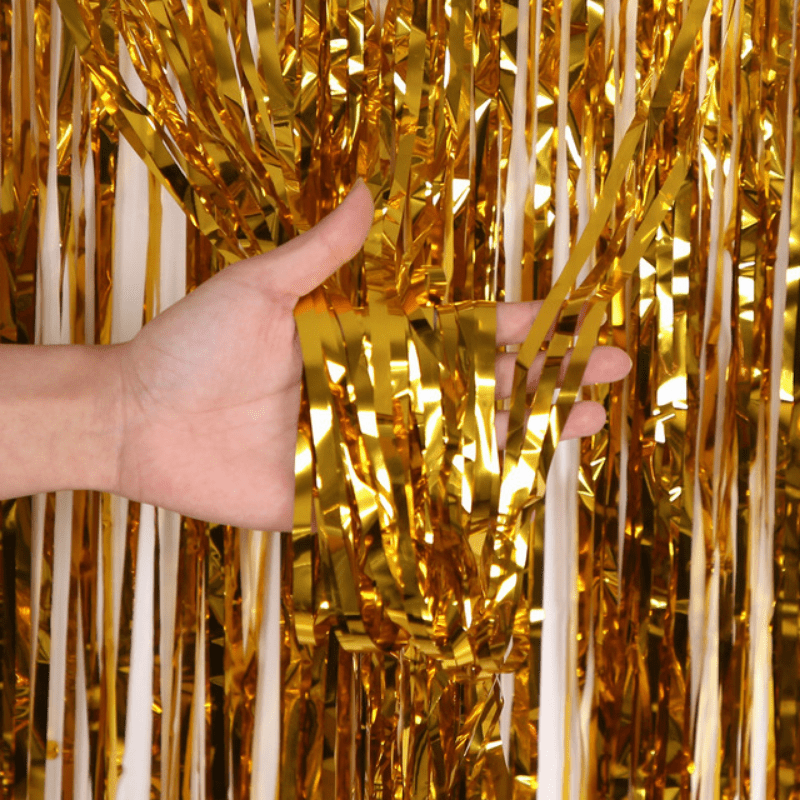 20 Styles 1.2M Rain Curtains Party Banner Supplies Birthday Home Room Decor