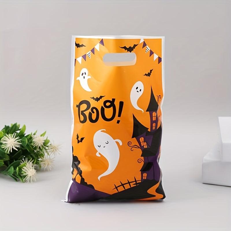 20pcs Halloween Party Favor Tote Bag Mixed Style Halloween Decor