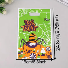 20pcs Halloween Party Favor Tote Bag Mixed Style Halloween Decor