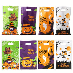 20pcs Halloween Party Favor Tote Bag Mixed Style Halloween Decor