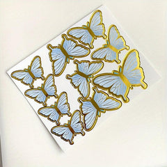 20pcs Butterfly Cake Top Happy Birthday Cake Top Girl Birthday Party Decoration