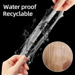 60pcs Reusable Waterproof Nano Tape Wall Stickers Home Supplies