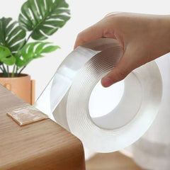 Heavy Duty Waterproof Double Sided Tape, Transparent, 5M