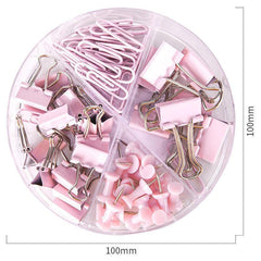 Multifunctional Paper Clip Long Tail Clip Set