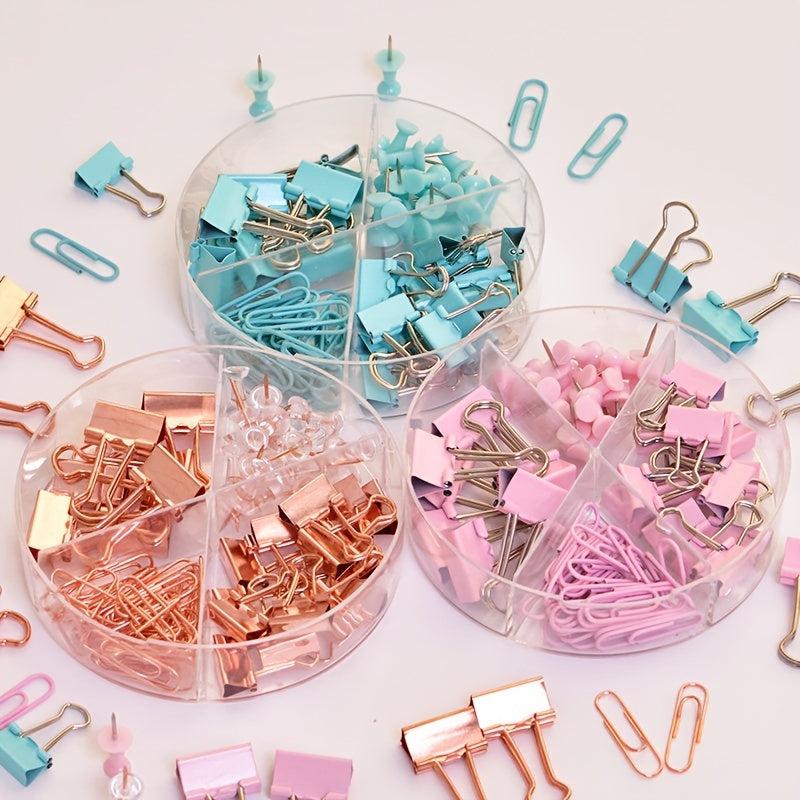 Multifunctional Paper Clip Long Tail Clip Set