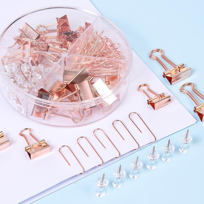 Multifunctional Paper Clip Long Tail Clip Set