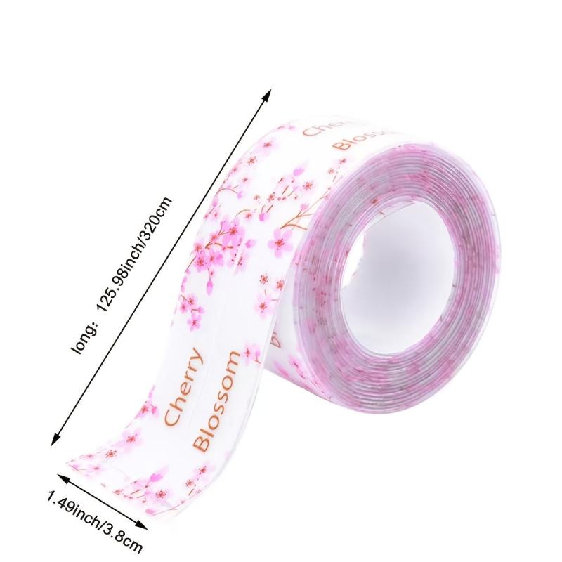 Kitchen Sink Waterproof Sticker Anti mold Tape Self adhesive Seam Sticker