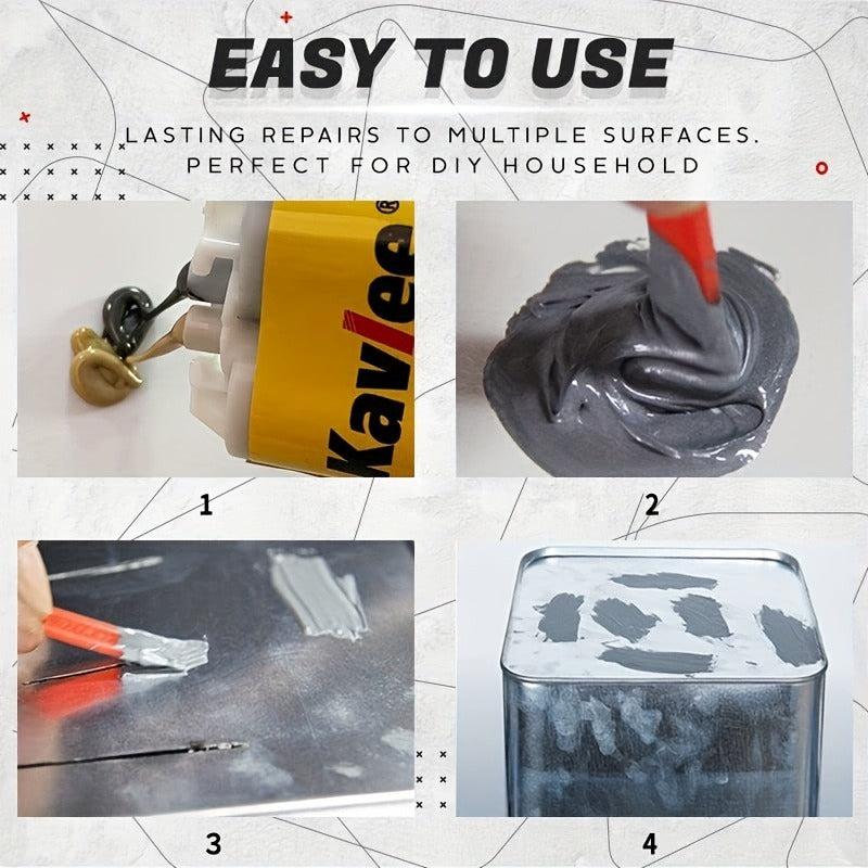 Stainless Steel Glue Waterproof Repair Agent Metal Plastic Kit