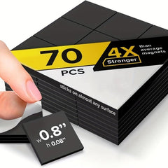 Self Adhesive Magnetic Squares 2.03cm x 2.03cm - Pack of 100