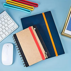 12pcs Extra Large Rubber Bands for Notebook Office Supplies