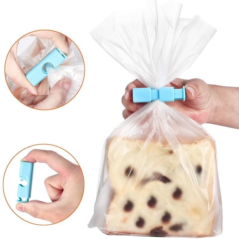 3pcs Bread Sealing Clip Food Bag Lock Press Type Preservation Kitchen Tool