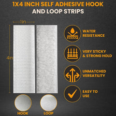 Heavy Duty Self Adhesive Strips 2.54x10.16 cm Mounting Tape