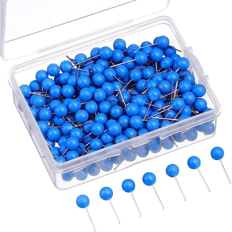 300pcs Map Tacks Small Size Push Pins Office Supplies