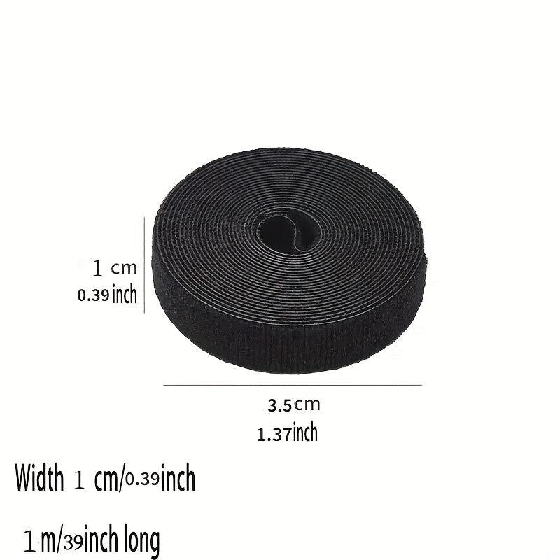 Adjustable Cable Management Ties for Home, Office & Data Centers