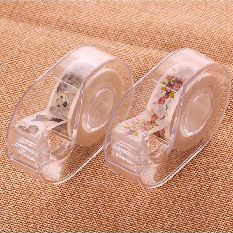 Portable Compact Washi Tape Dispenser with Cutter
