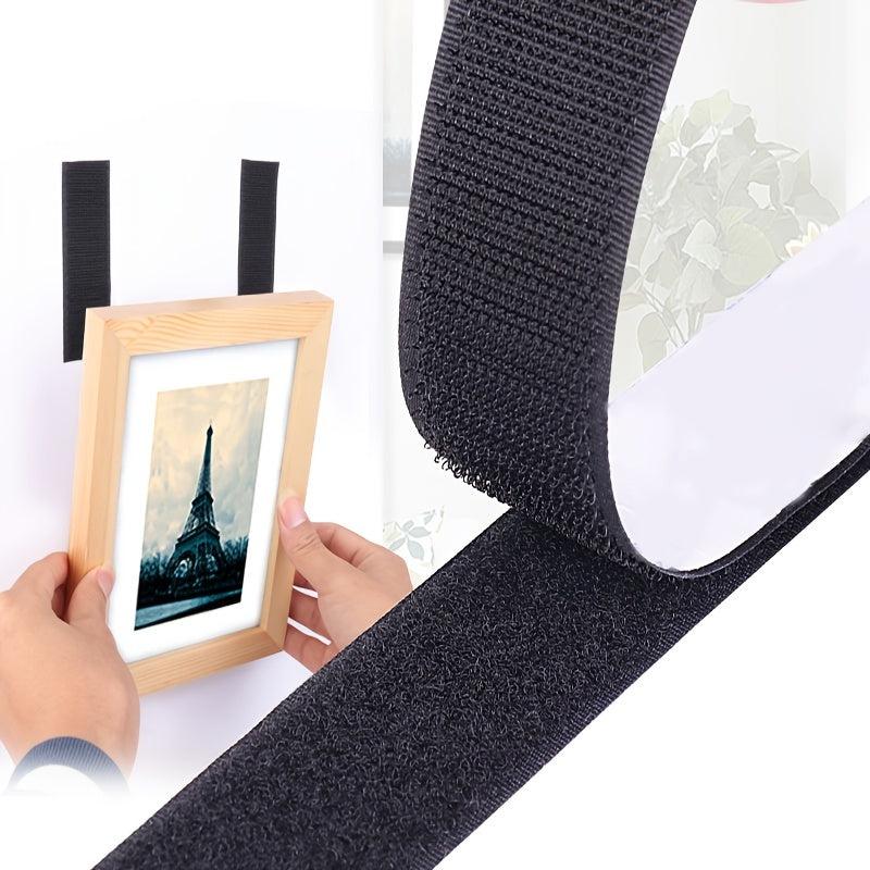7in Self Adhesive Hook And Loop Fastener Tape Nylon Sticker Adhesive 30m