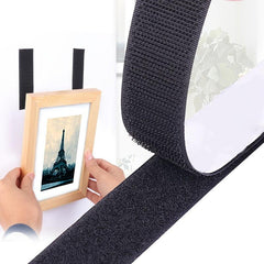 7in Self Adhesive Hook And Loop Fastener Tape Nylon Sticker Adhesive 30m