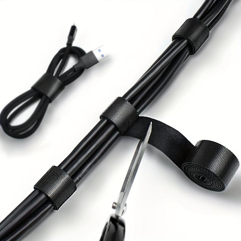 148PCS Cable Management Kit - Cable Sleeves, Clips, Ties - PC TV Office Home