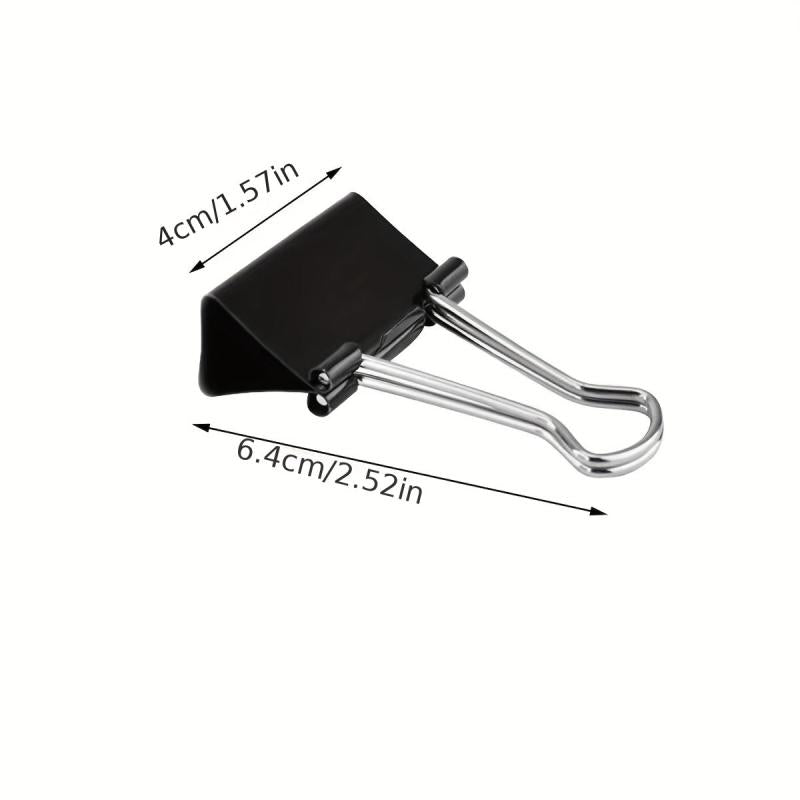 10pcs Extra Large Binder Office Paper Clip Teachers Students School Supplies