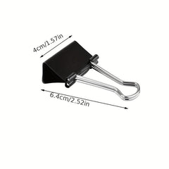 10pcs Extra Large Binder Office Paper Clip Teachers Students School Supplies