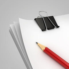 10pcs Extra Large Binder Office Paper Clip Teachers Students School Supplies