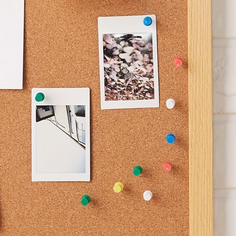 Coloured Large Pins 100 Pcs With Plastic Storage Box - Home & Office Use