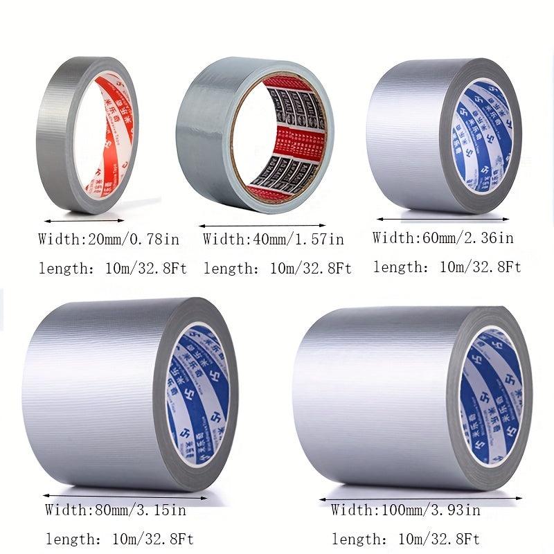 Adhesive Fabric Duct Tape Waterproof Silver Gray Tape