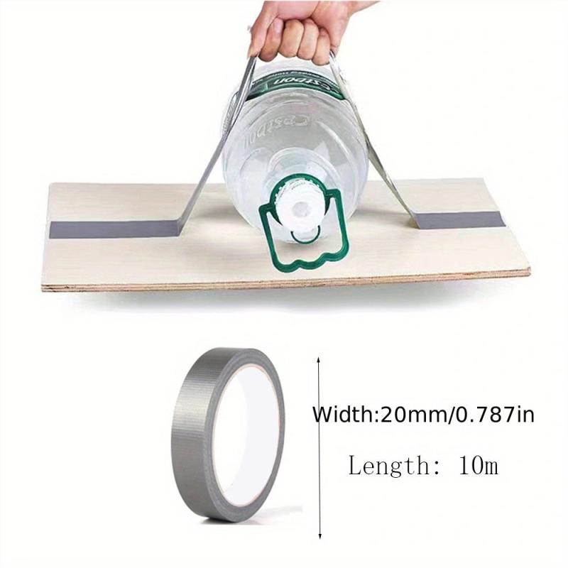 Adhesive Fabric Duct Tape Waterproof Silver Gray Tape