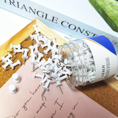 100pcs Push Pins Thumb Tacks for Bulletin Board Wall Corkboard Map