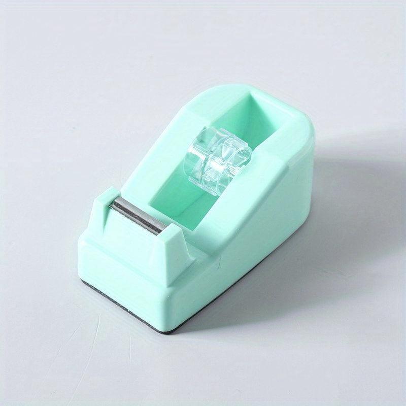 Cute Macaron Tape Dispenser - Heavy Duty Office Desk Accessory