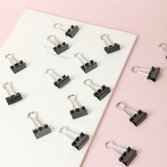 15pcs Classic Bag Small Iron Clip