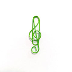 10pcs Colorful Music Paper Clips Bookmark Notes Clips