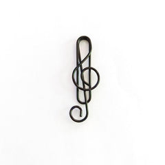 10pcs Colorful Music Paper Clips Bookmark Notes Clips