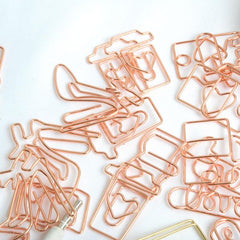5pcs Envelope Paper Clips for Desk Organization