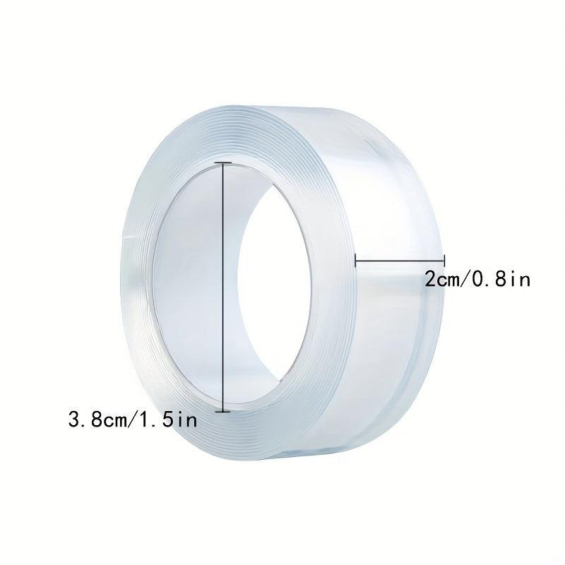 Heavy Duty Double Sided Tape Clear Tough and Removable for Mounting