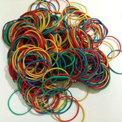 100pcs Colorful High Elastic Rubber Band Cowhide Band